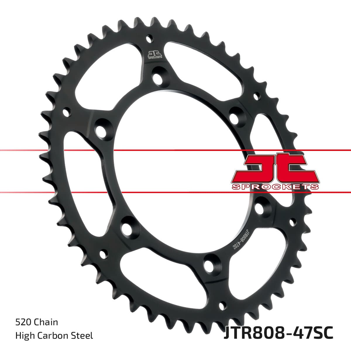 JT Rear Steel Sprocket 525 Pitch - Image 56