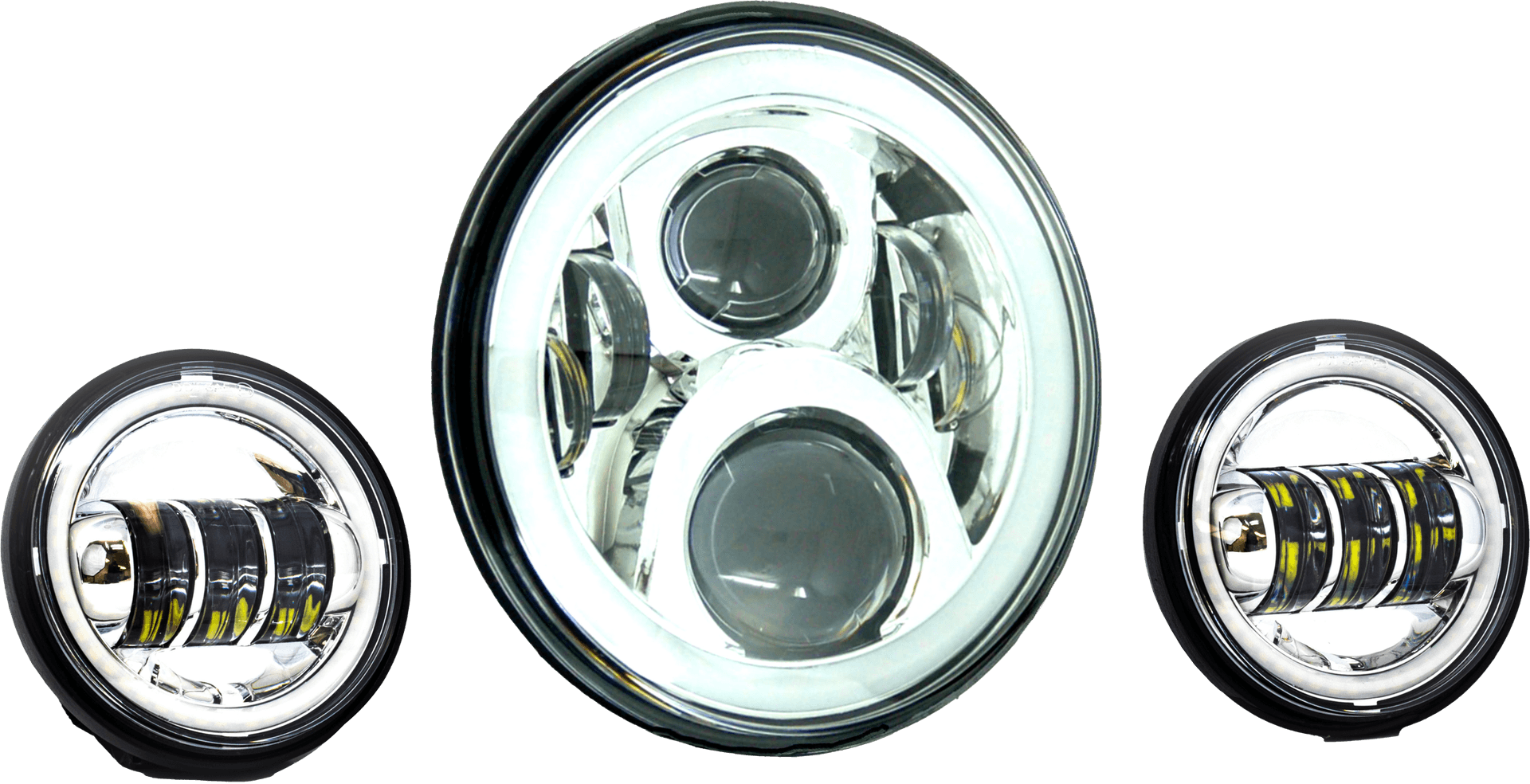 7" LED Headlight w/ Pass Lamps - Image 4