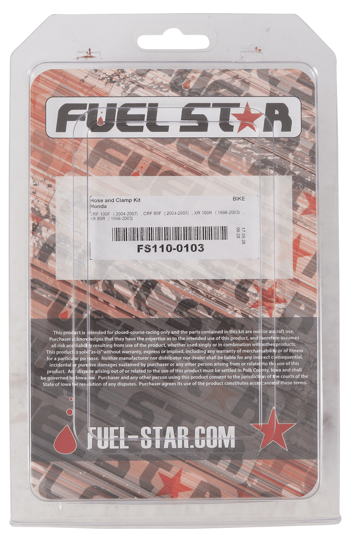 Fuel Hose and Clamp Kit - Image 98