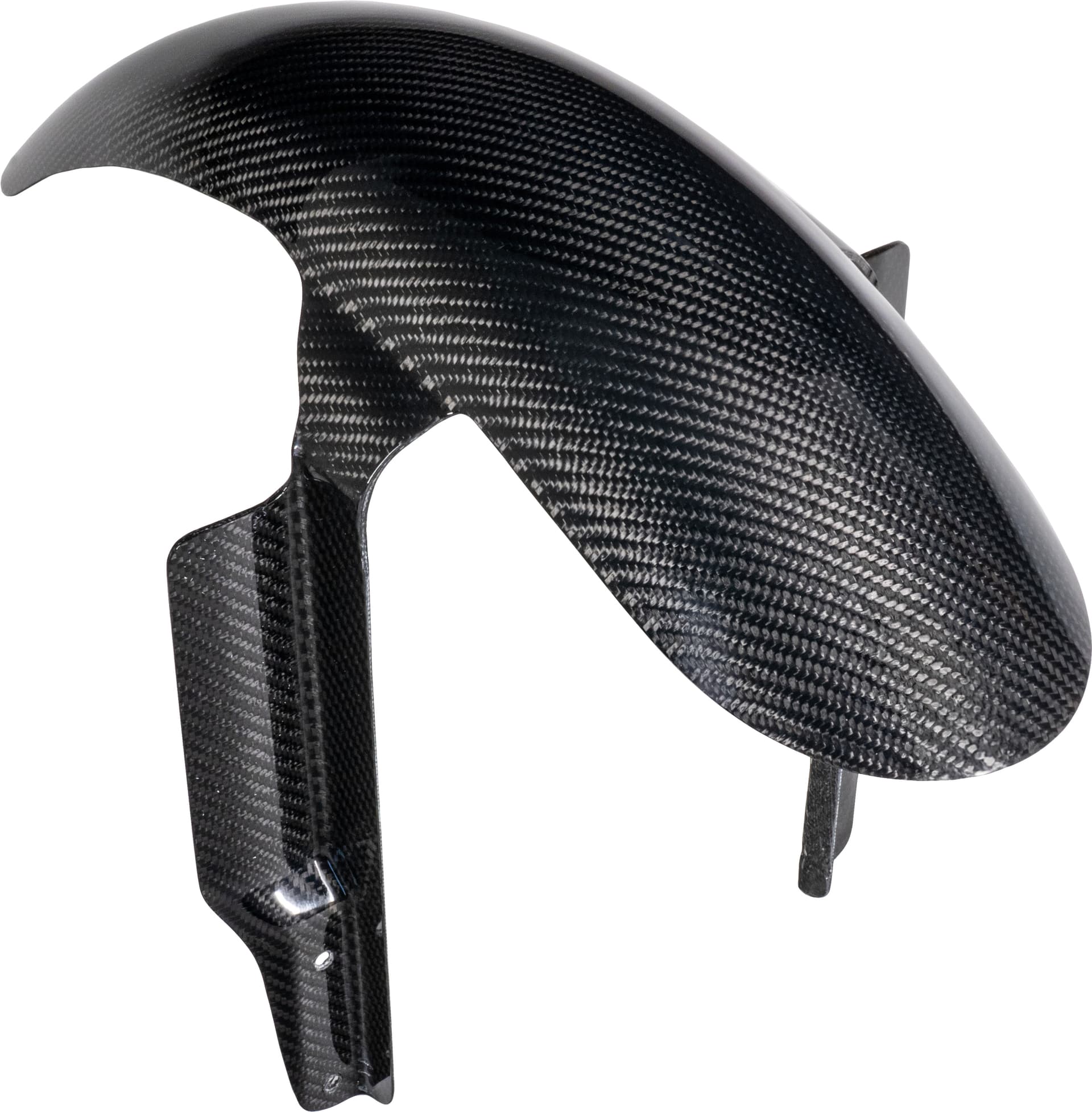 Carbon Fiber Front Fender M8 Softail W/Inverted FRNT End - Image 2