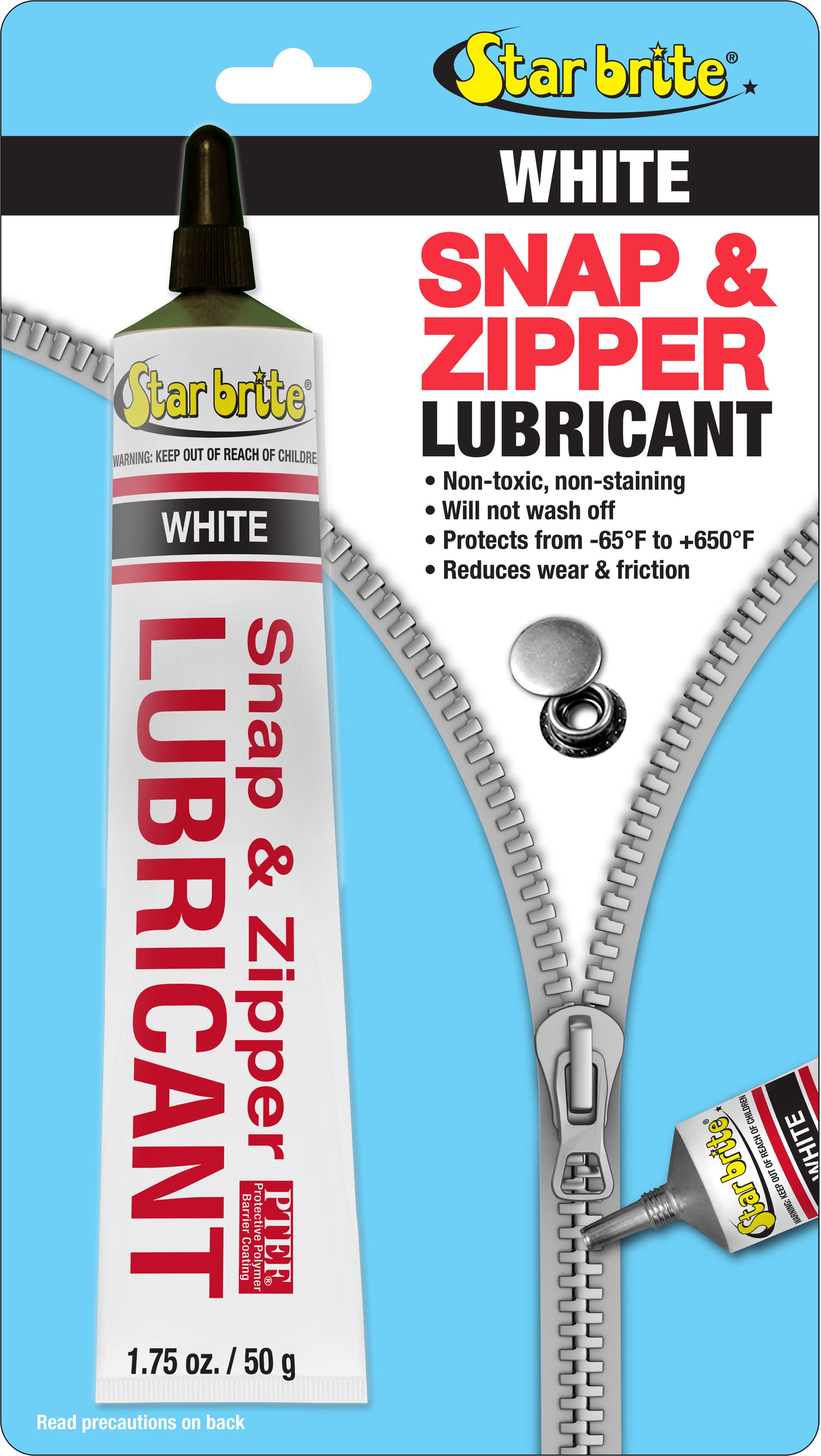 Snap & Zipper Lubricant