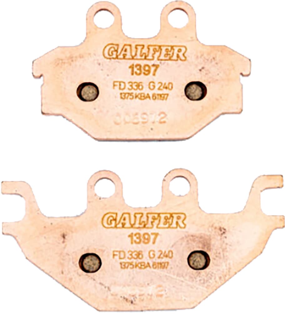 REAR BRAKE PAD HH SINTERED COMPOUND