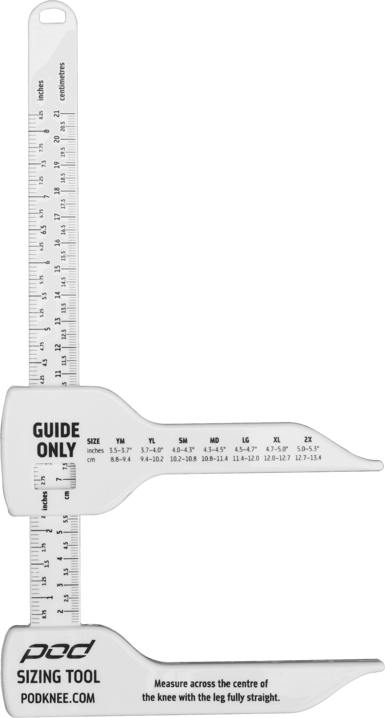 Knee Brace Sizing Tool