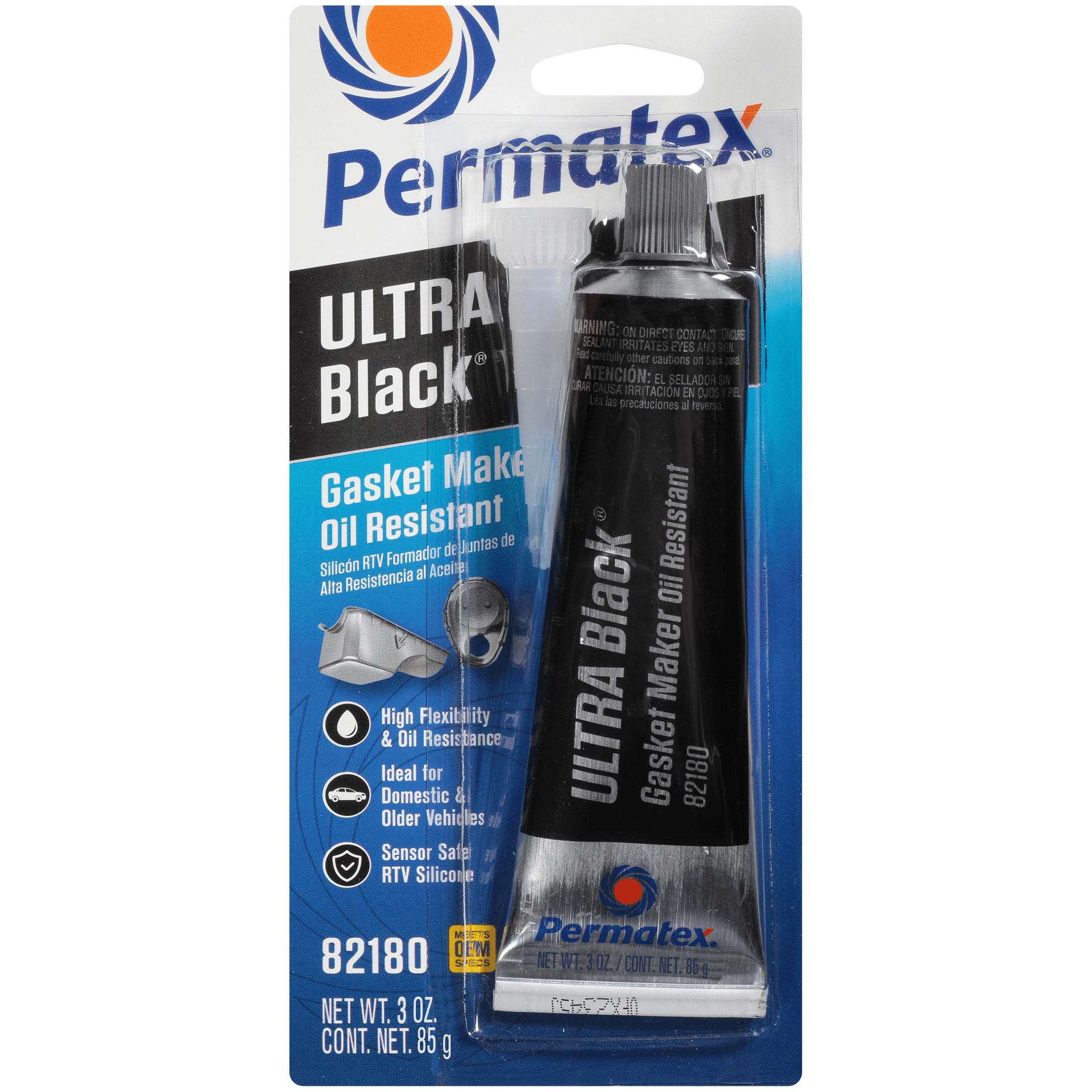 Ultra Black Hi-Temp RTV Silicone