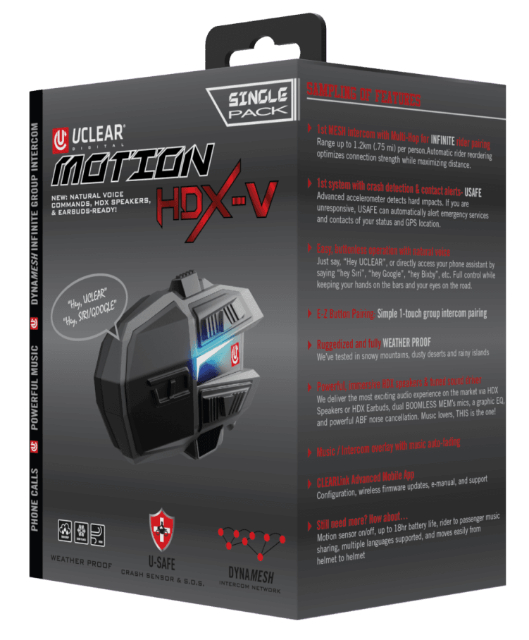 HDX-V Helmet Audio Kit - Image 3