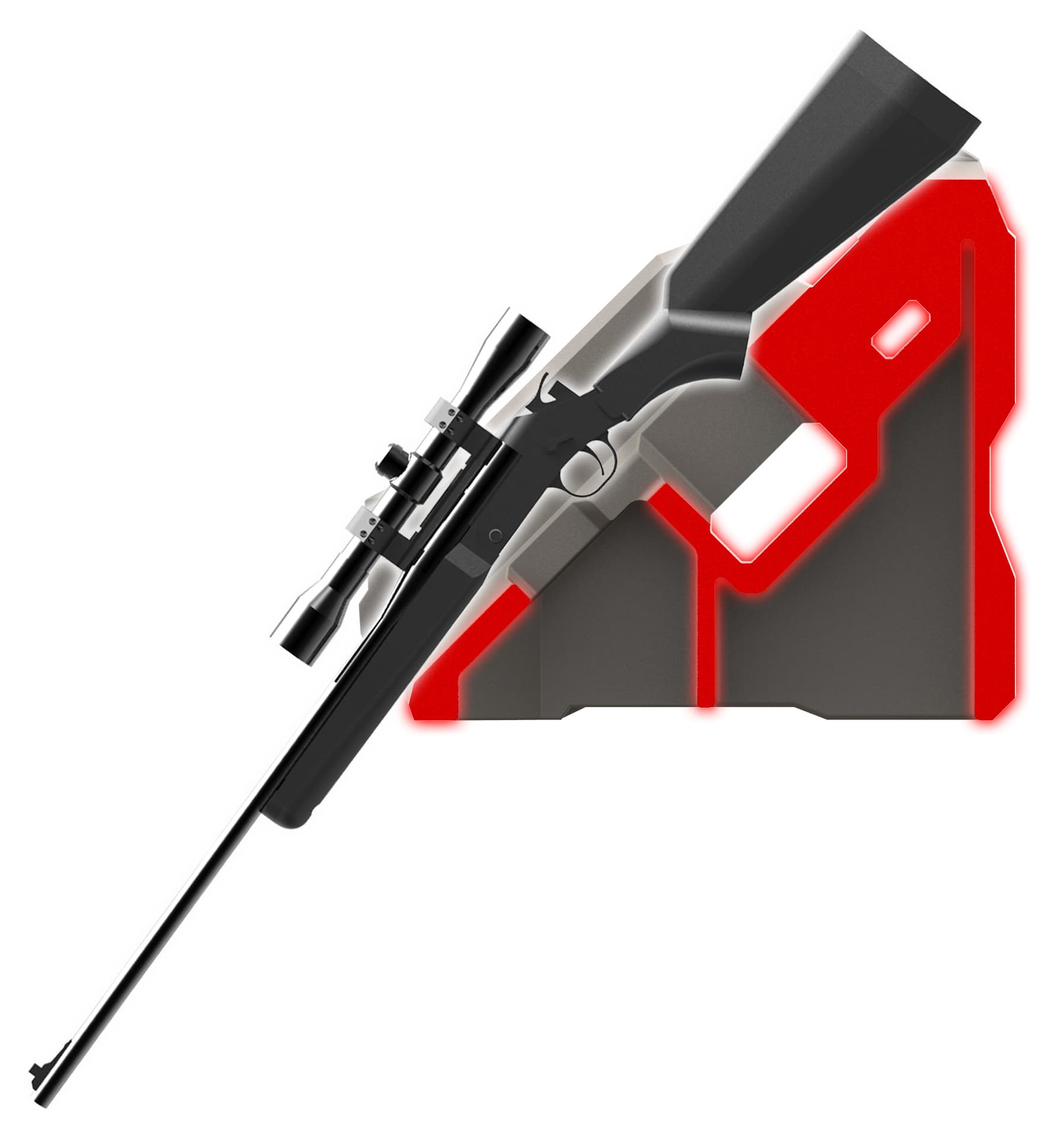 ICOS 2AR On Seat Gun Holder - Image 5