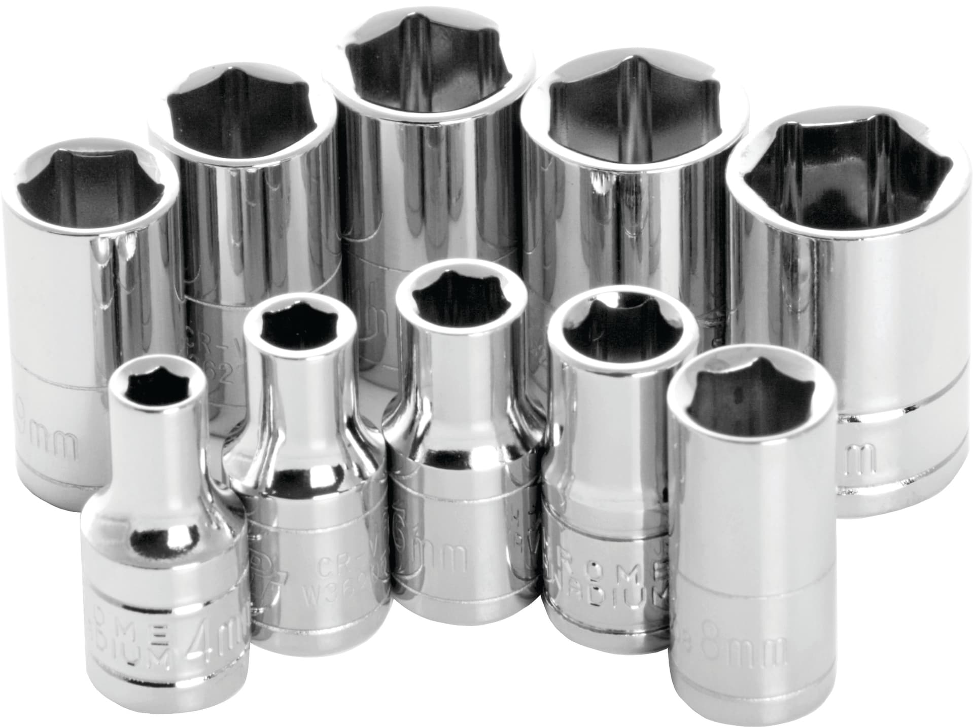 1/4" Metric Socket Set