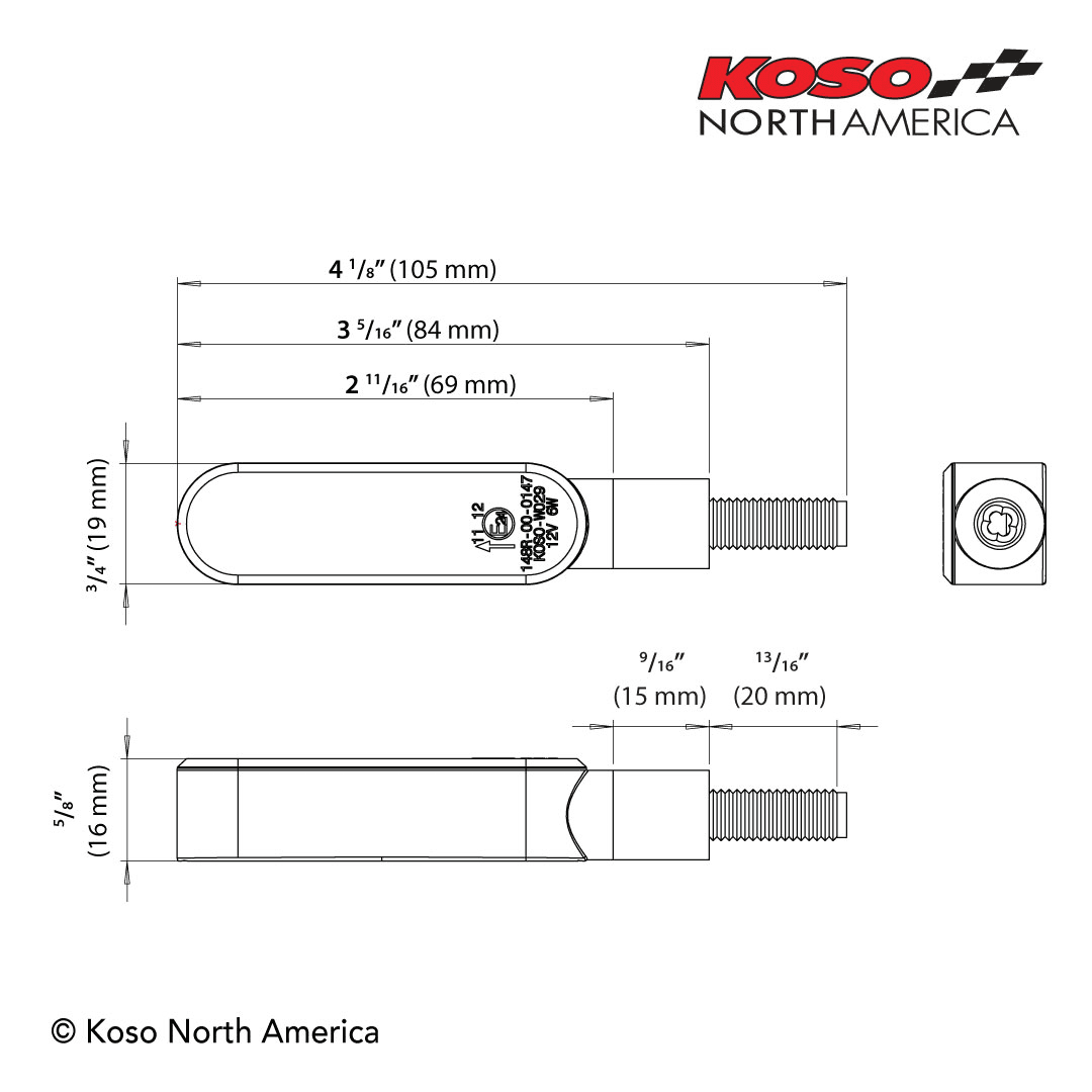 Koso LED Turn Signal - Image 4