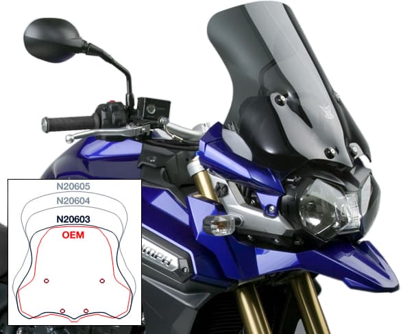 Fairing Mount V-Stream Windscreen - Image 14