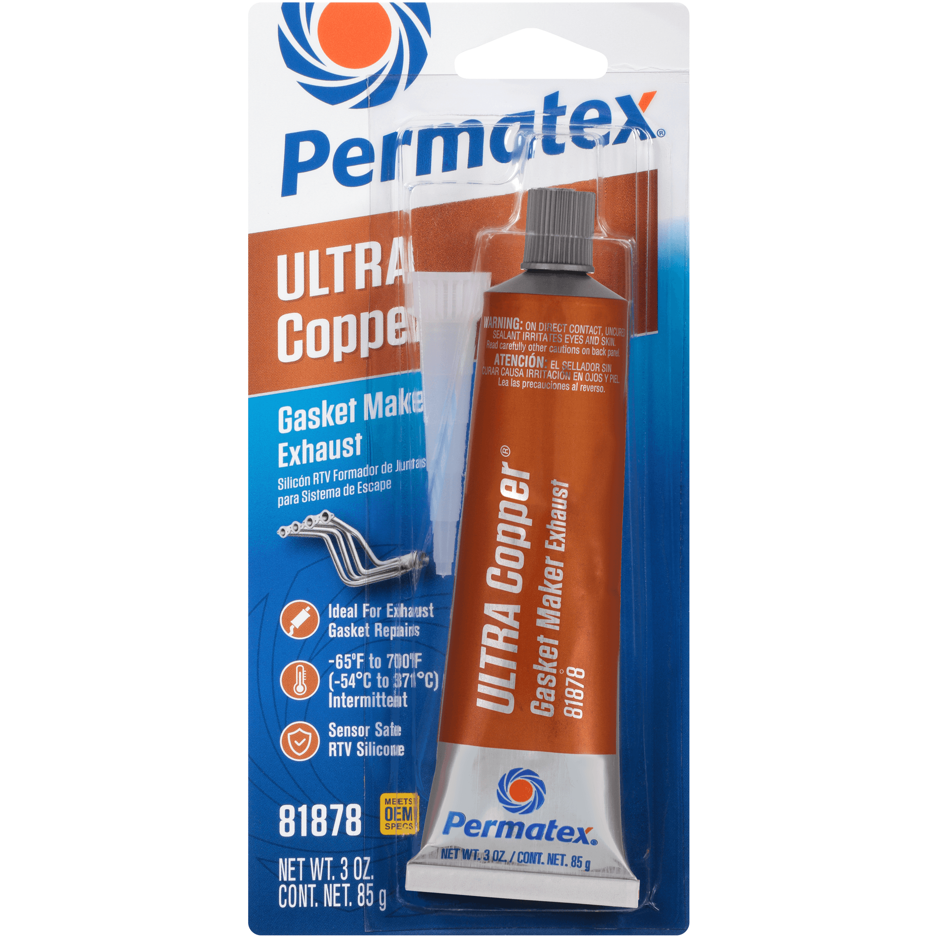Ultra Copper Silicone Gasket Sealant