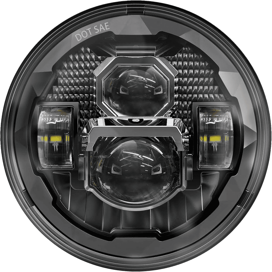 Rugged ultra view headlight