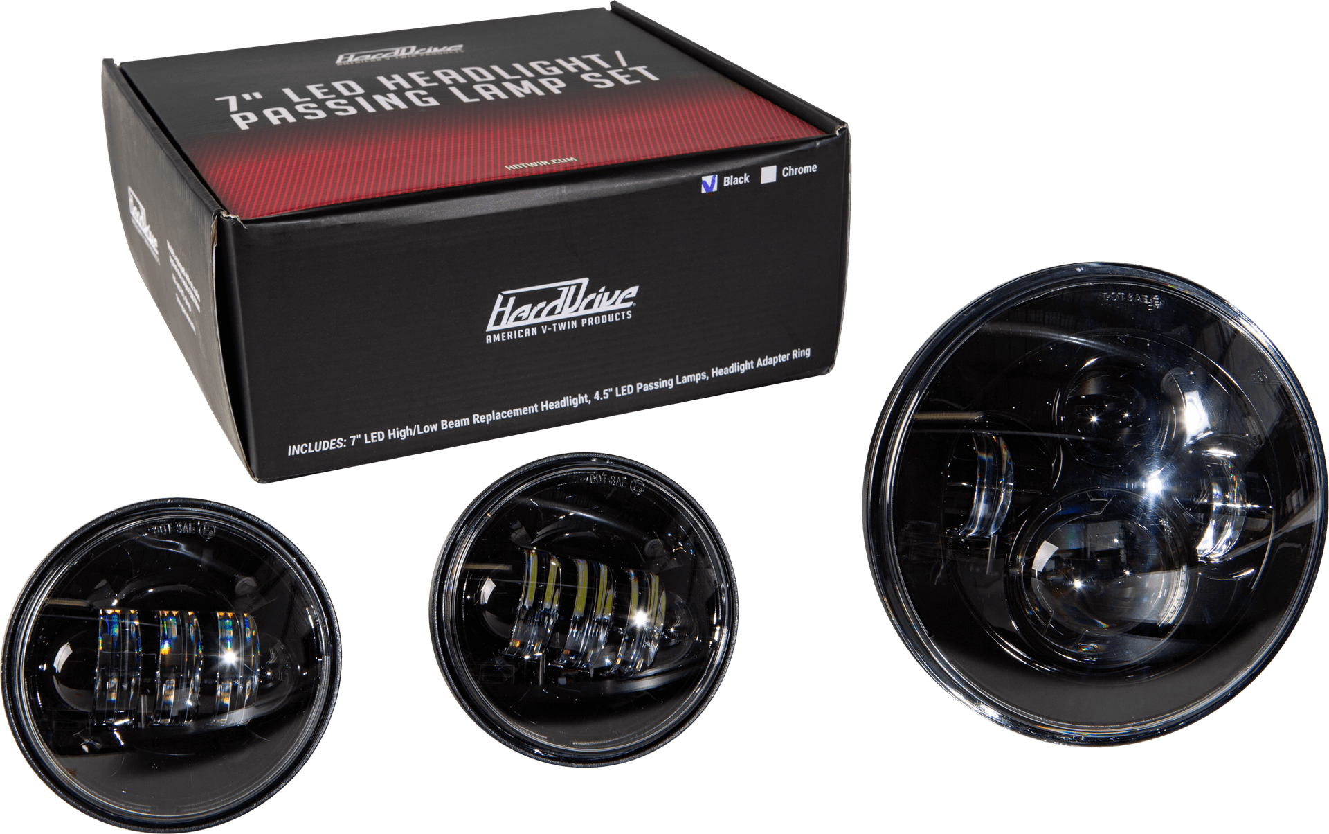 LED Headlight/Passing Lamp Set - Image 2