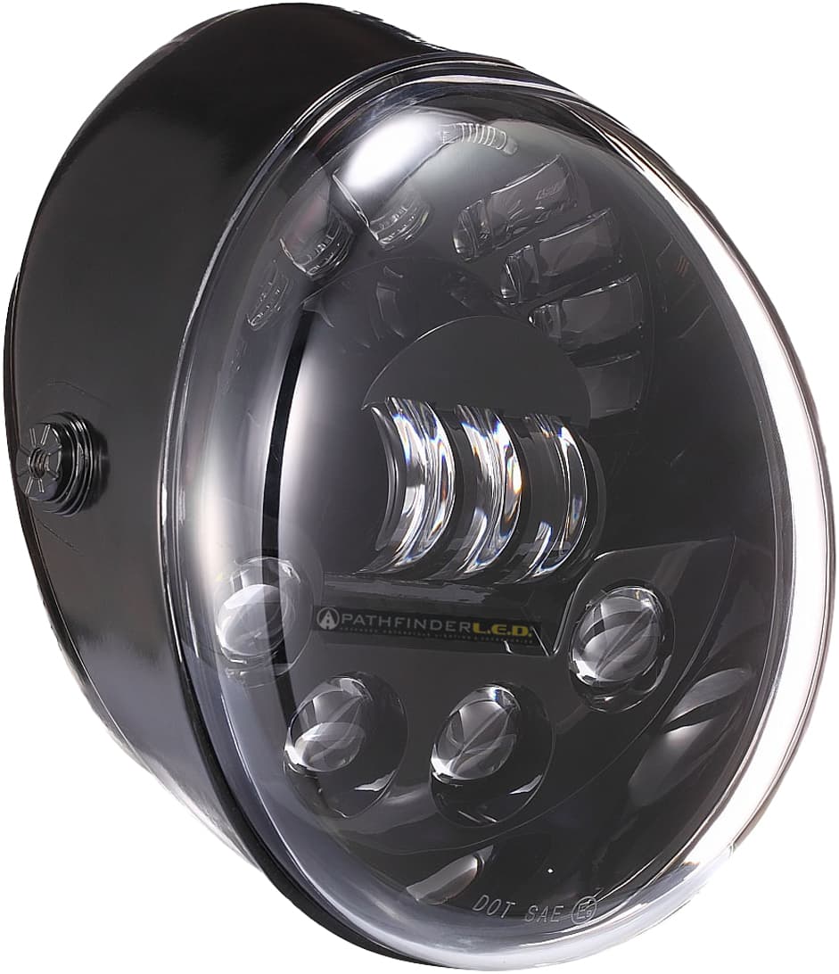 V-ROD HEADLIGHT BLACK - Image 2