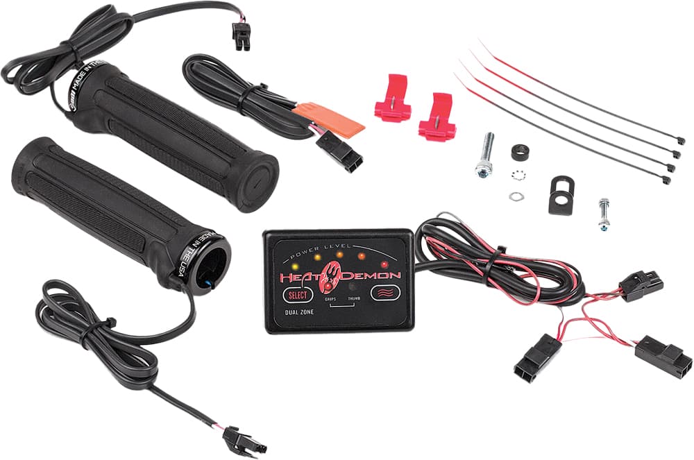 Clamp-On Dual Zone Heated Grip Kit