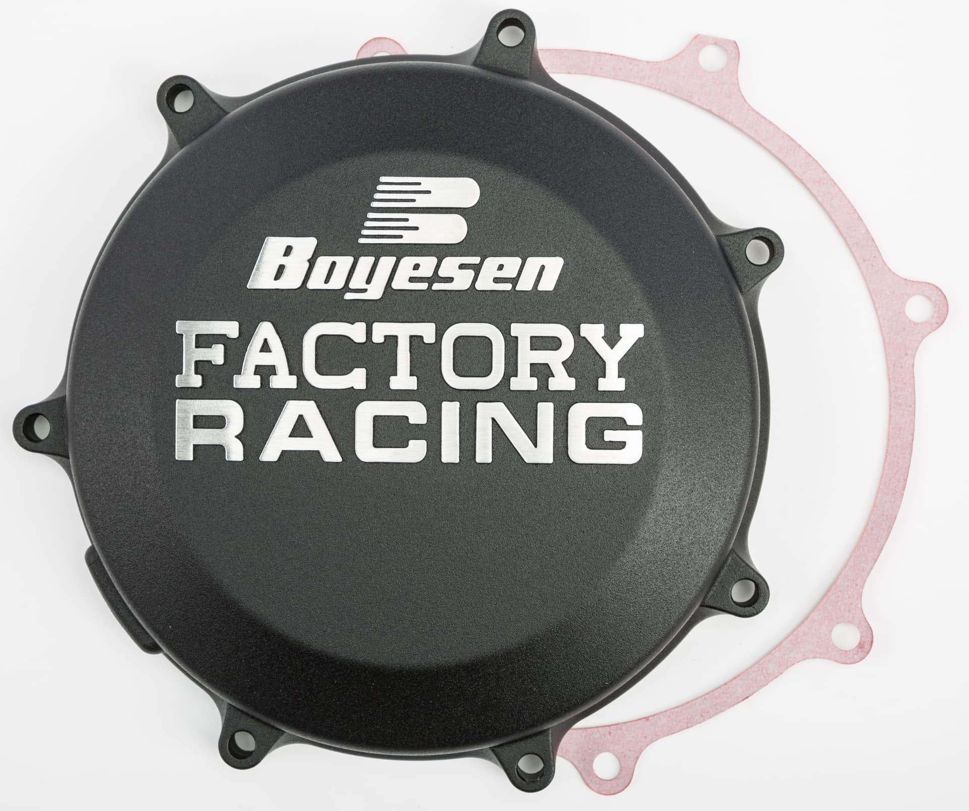 FACTORY RACING CLUTCH COVER KAWASAKI BLACK