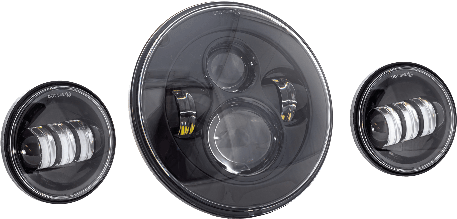 7" LED Headlight w/ Pass Lamps