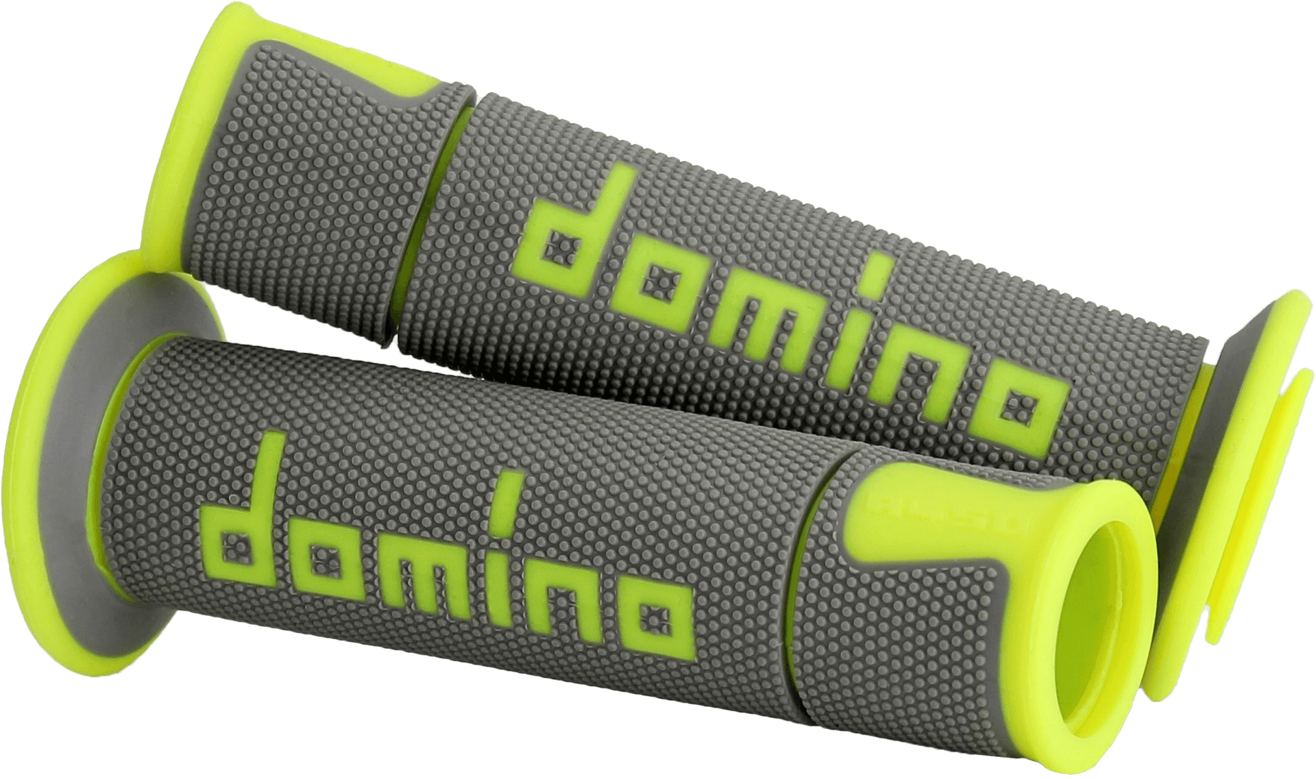 A450 ROAD RACING GRIPS GRAY/FLO YELLOW PAIR