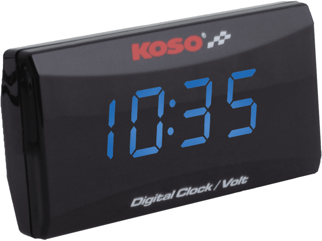 Super Slim Clock/Volt Meter