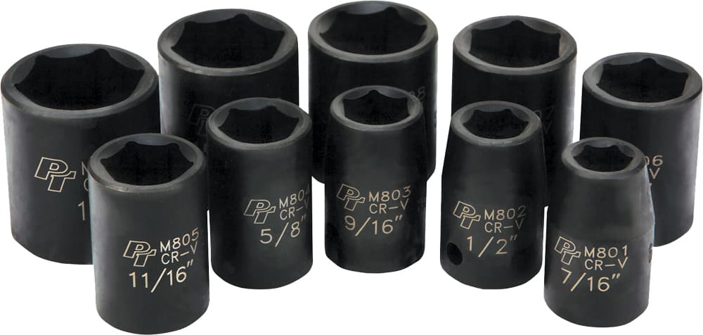 1/2" SAE Impact Socket Set