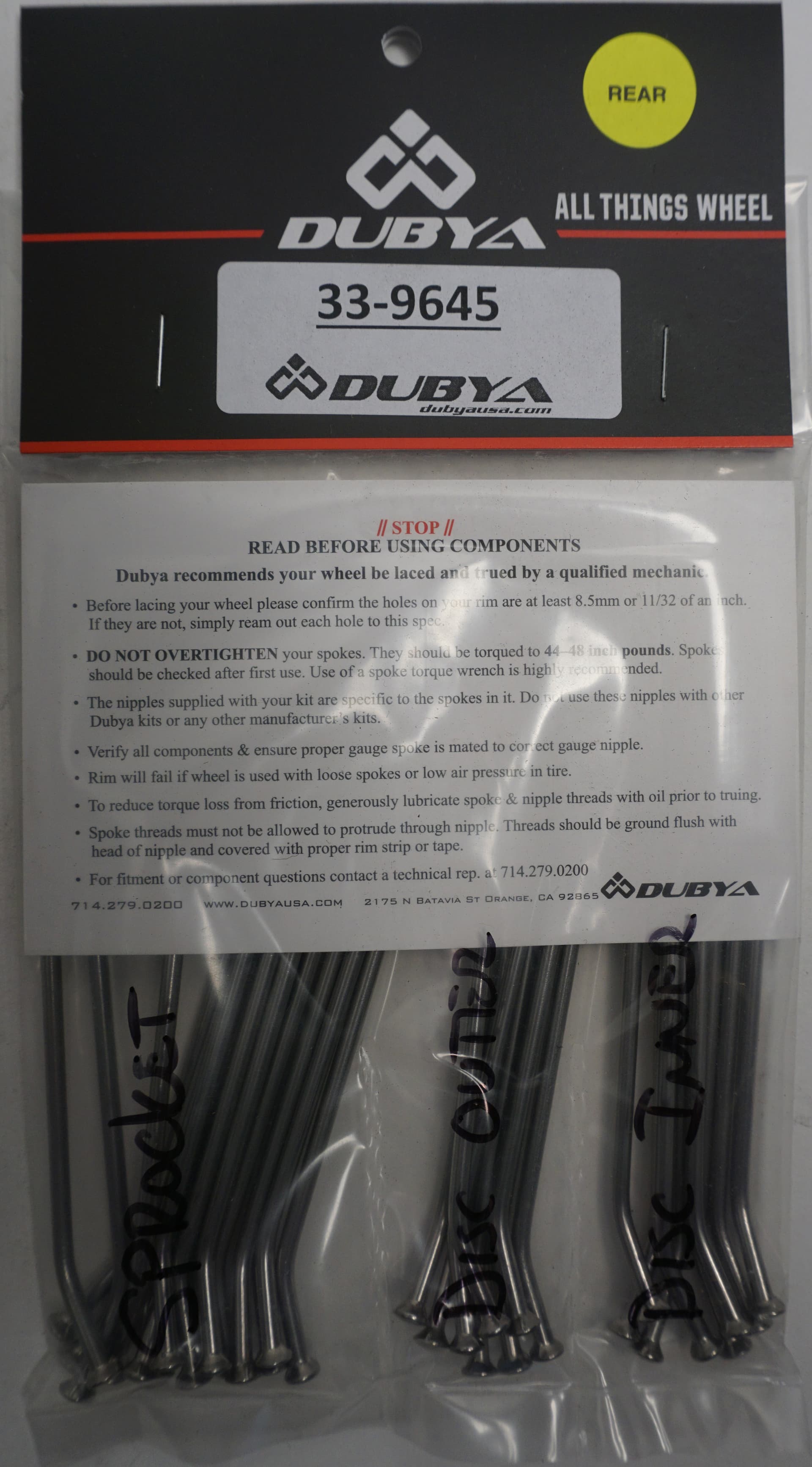 Spoke Kit - Image 84