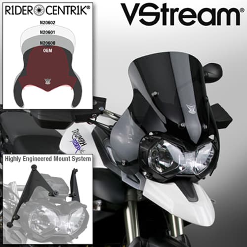 Fairing Mount V-Stream Windscreen - Image 11