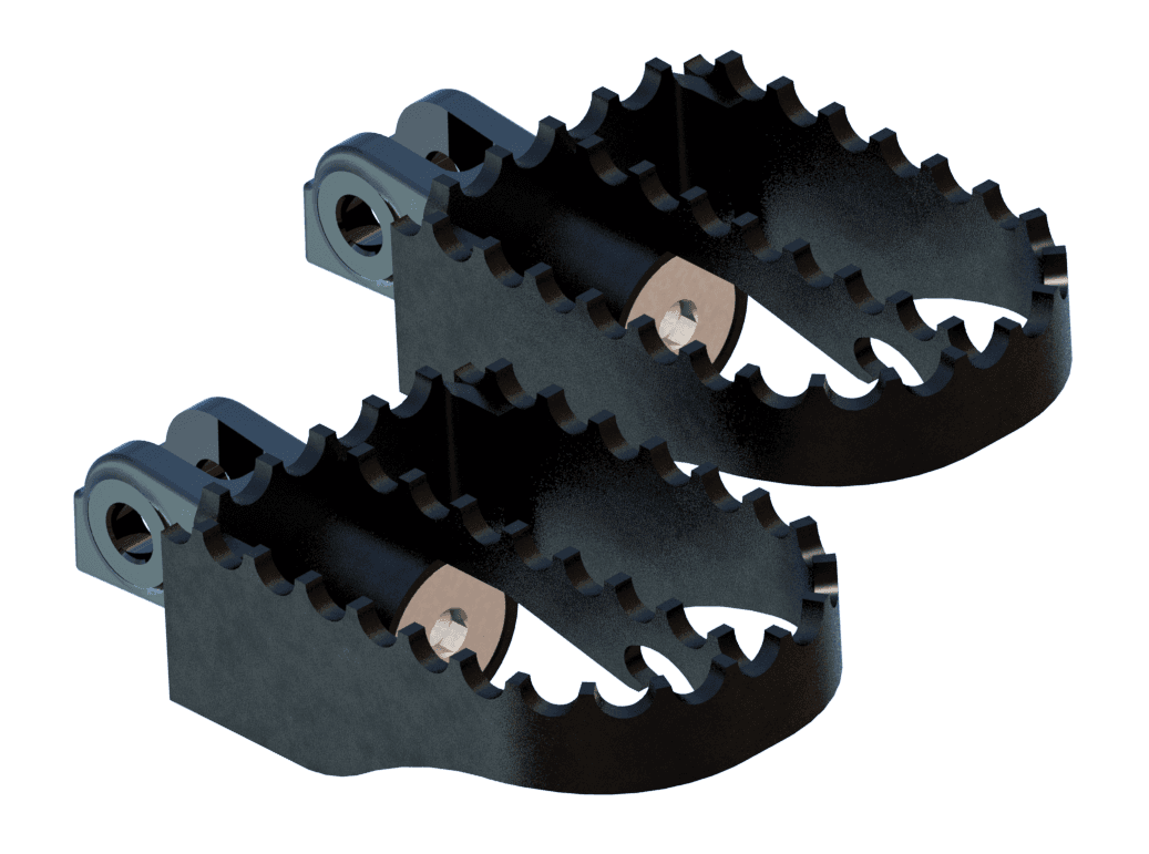 MX Style Foot Pegs - Image 5
