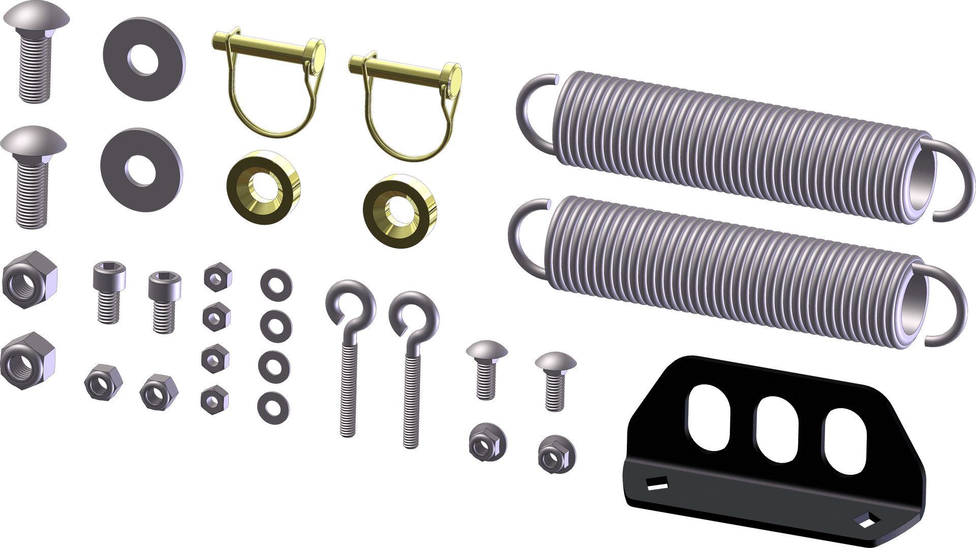 ATV Push Tube Hardware Kit