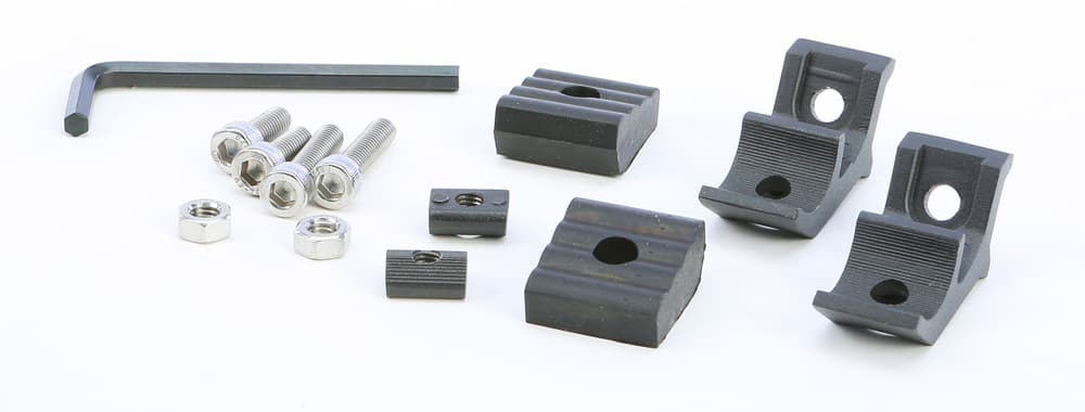 Single Row LED Light Bar Mounting Hardware Kit