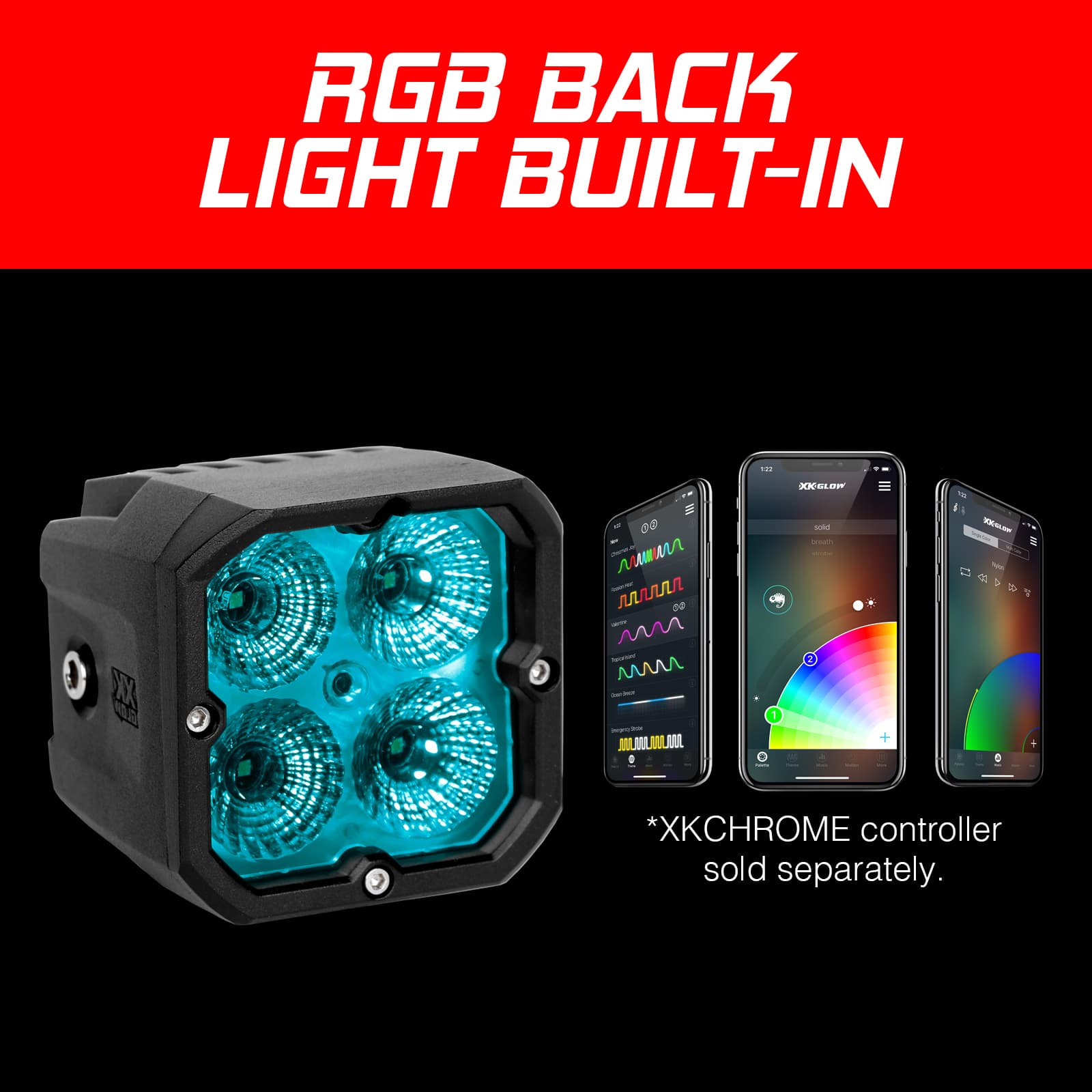 20W RGB POD Lights - Image 2