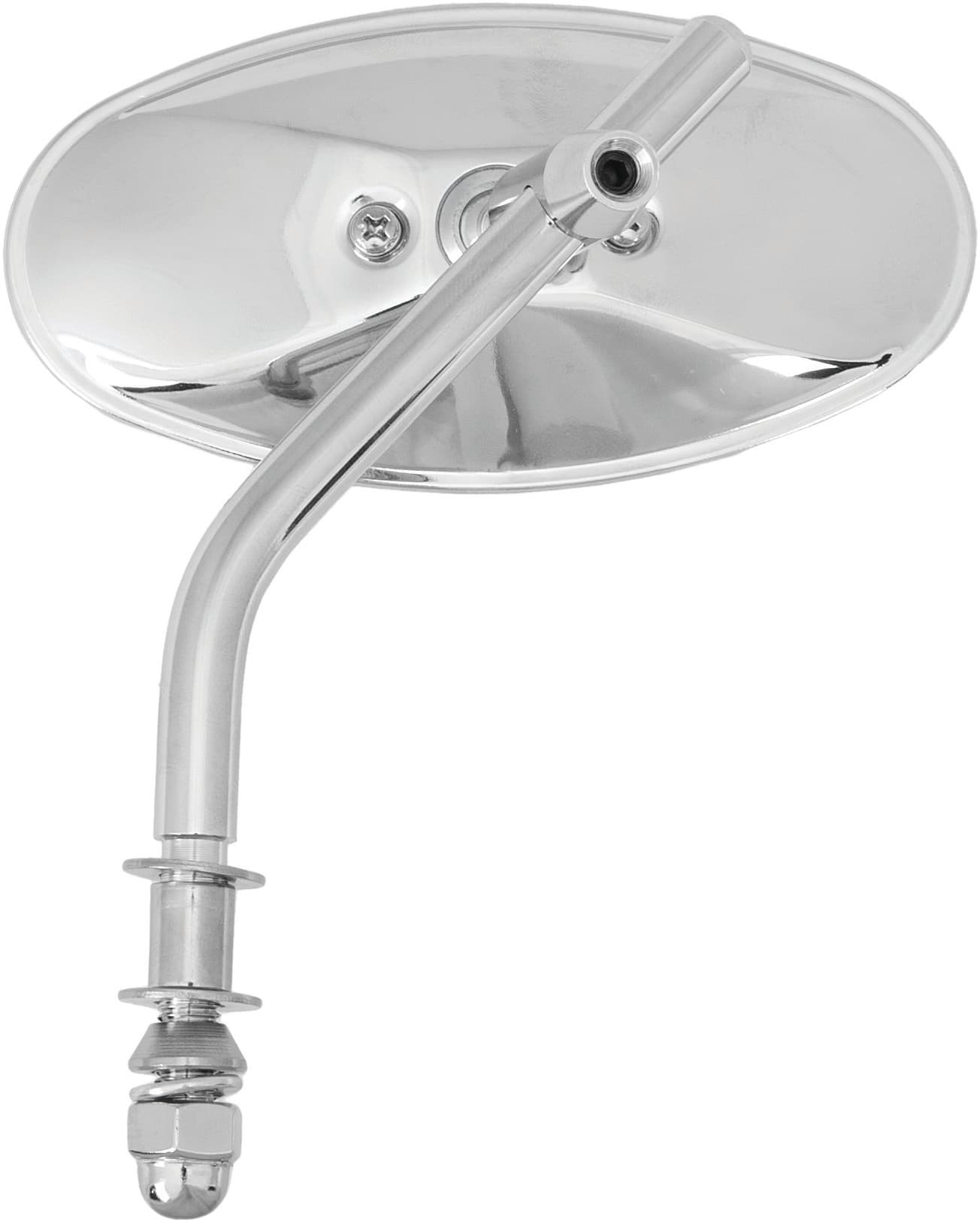 Chrome Oval Mirror - Image 4