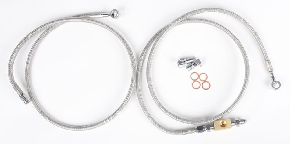 Streamline Front Steel Braided Brake Line - Image 40