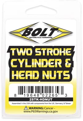 Universal 2-Stroke Cylinder & Head Nuts - Image 2