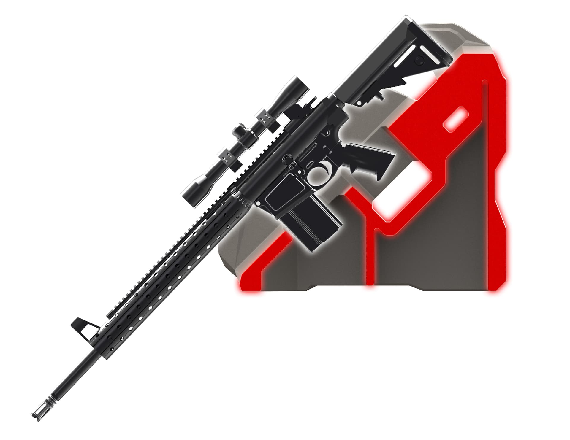 ICOS 2AR On Seat Gun Holder - Image 3