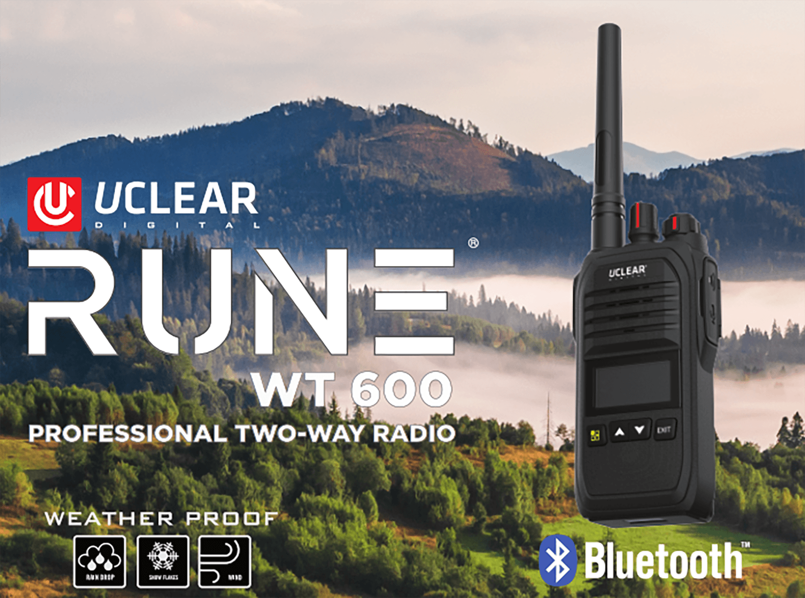 RUNE WT 600 TWO WAY RADIO - Image 2