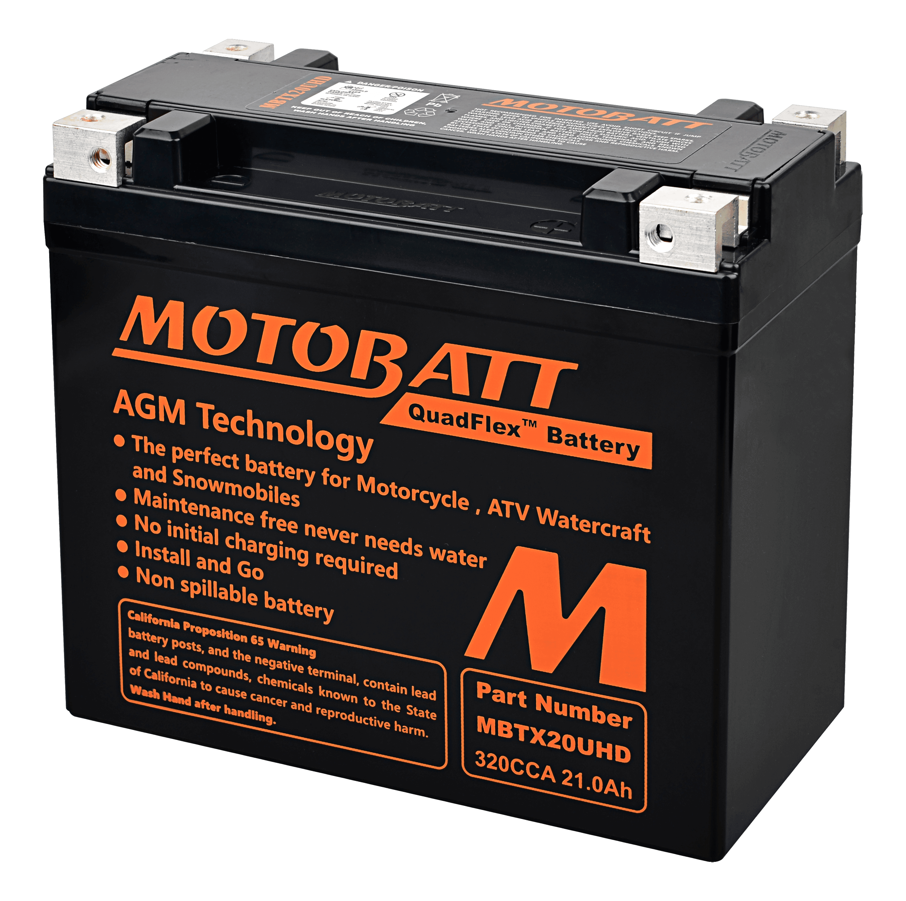 MotoBatt Quadflex AGM Batteries