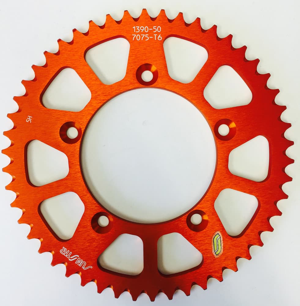 Sunstar 520 Rear Aluminum Sprocket - Image 23