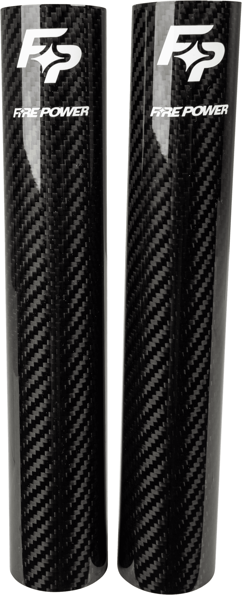 CARBON FIBER FORK SHIELD LOWER 52 MM X 260 MM