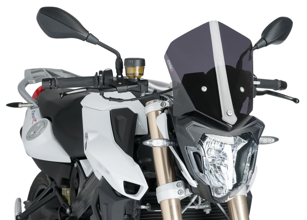 WINDSCREEN NAKED HEADLIGHT MOUNT SMOKE - Image 80