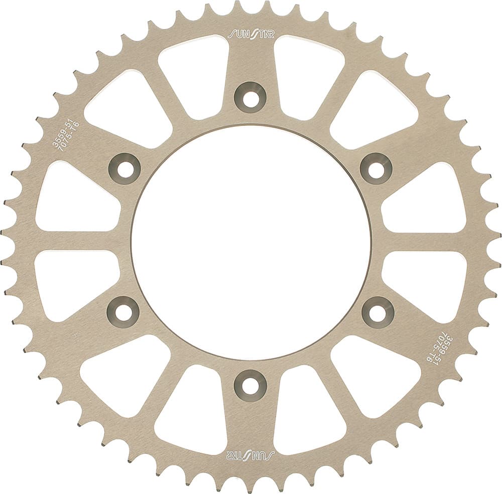 Sunstar 520 Rear Aluminum Sprocket