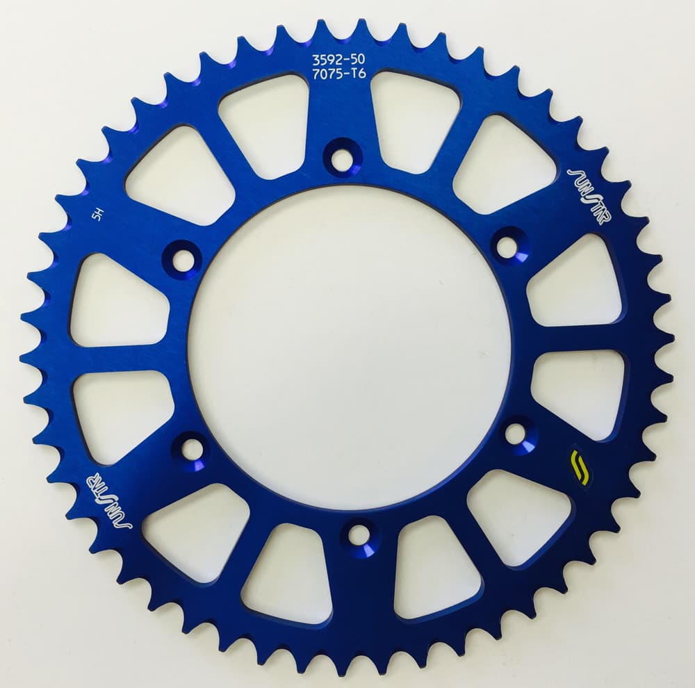Sunstar 520 Rear Aluminum Sprocket - Image 26