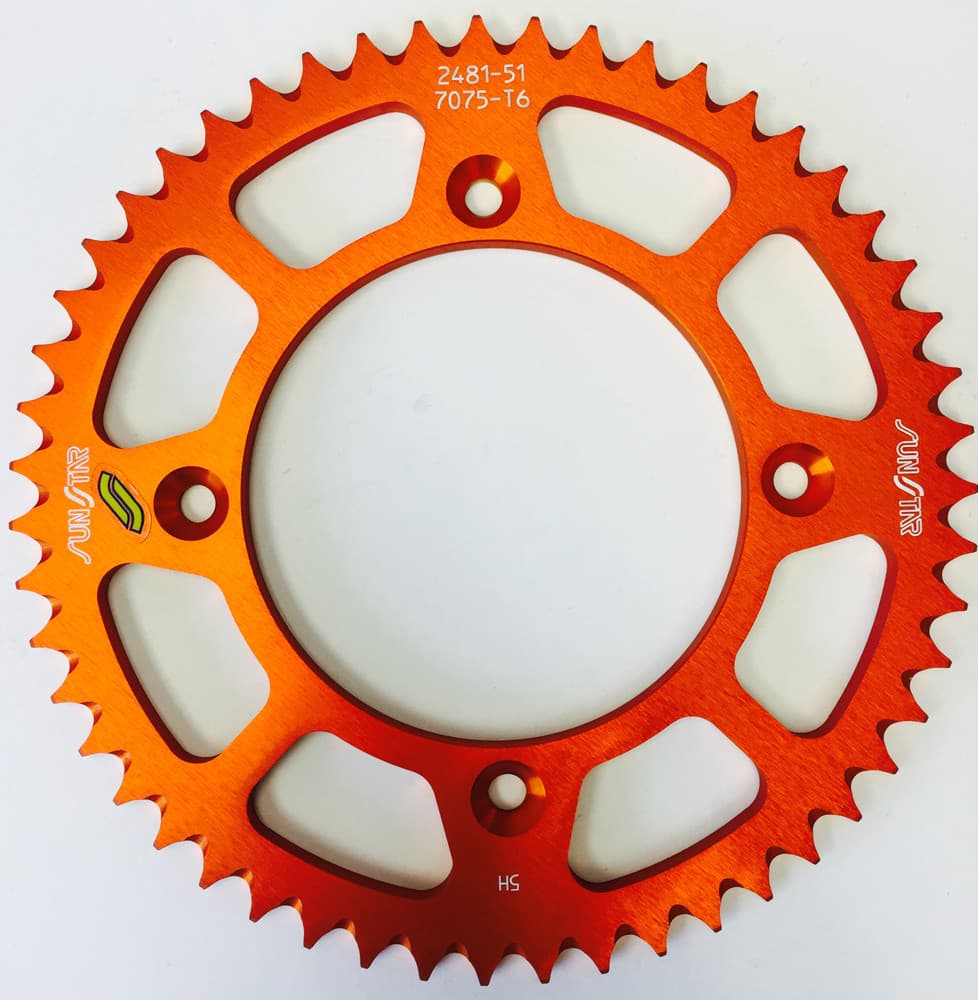 Sunstar 520 Rear Aluminum Sprocket - Image 28