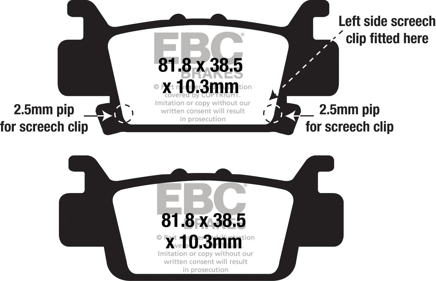 EBC Brake Pad - Severe Duty - Image 226