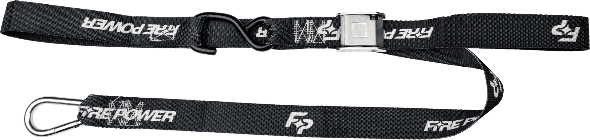 1.5" TIE-DOWN BLACK 2/PK