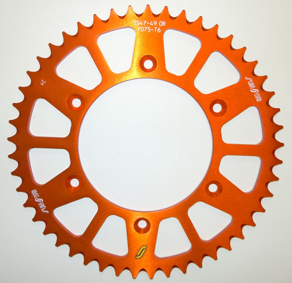 Sunstar 520 Rear Aluminum Sprocket - Image 31