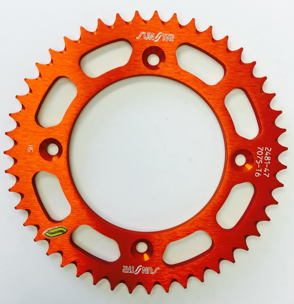 Sunstar 520 Rear Aluminum Sprocket - Image 14