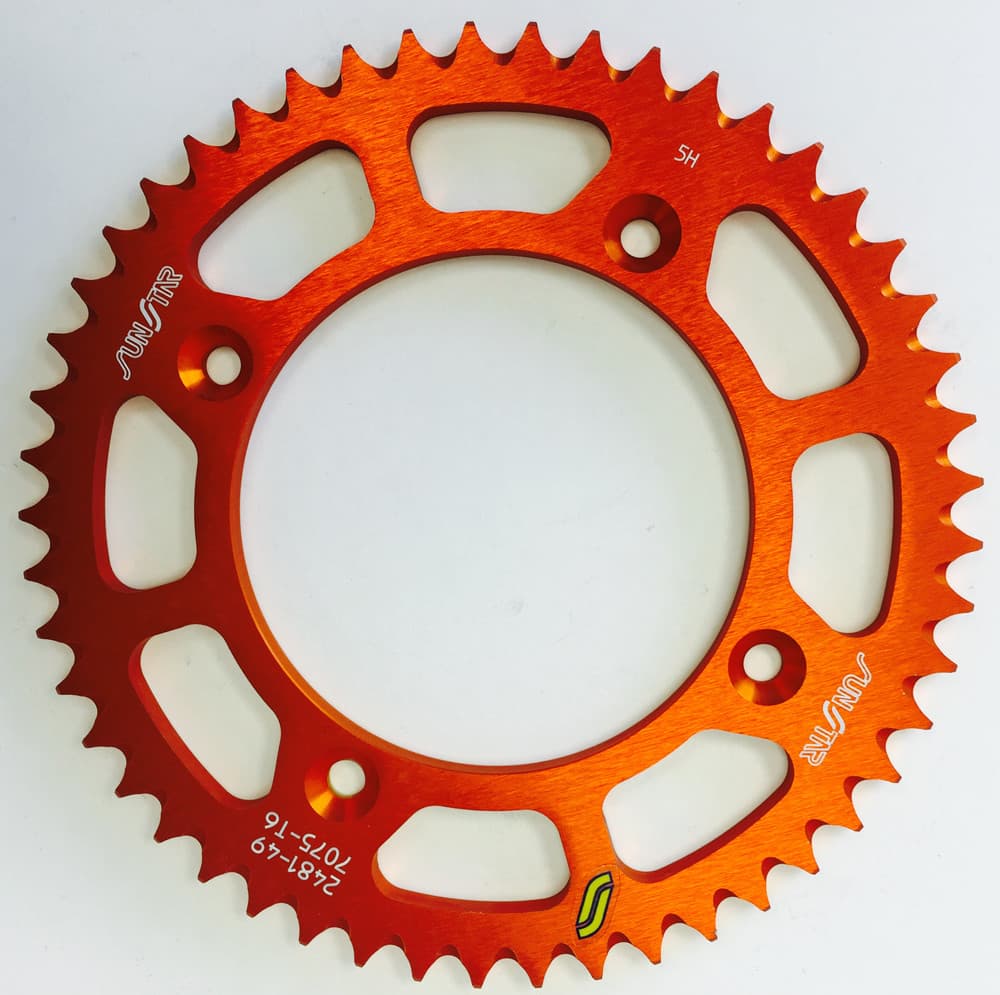 Sunstar 520 Rear Aluminum Sprocket - Image 20