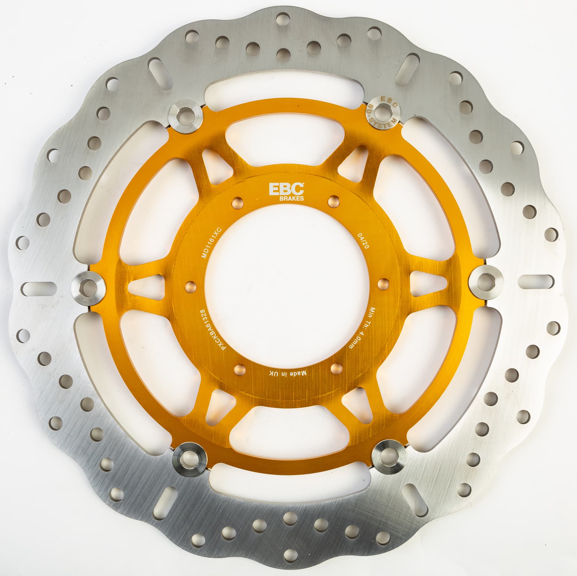 EBC Contoured Brake Rotor, Front - Image 11