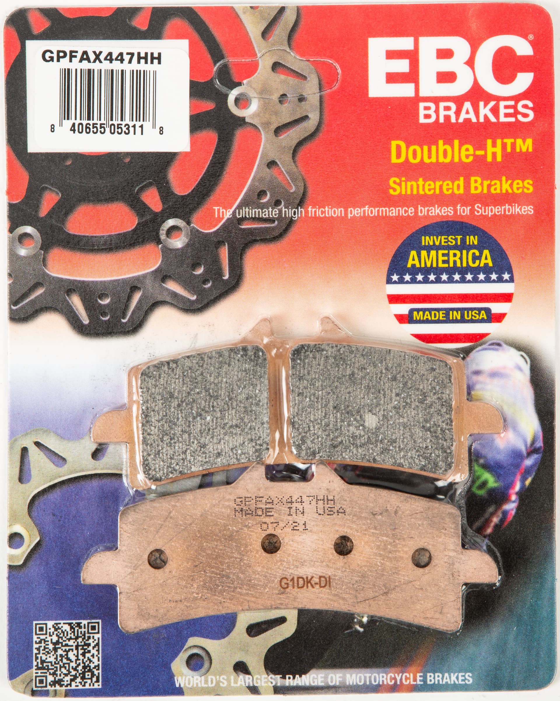 GPFAX BRAKE PADS RACE ONLY - Image 2