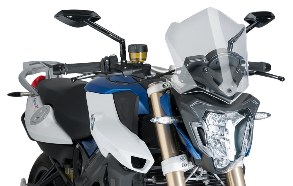 WINDSCREEN NAKED HEADLIGHT MOUNT SMOKE - Image 31