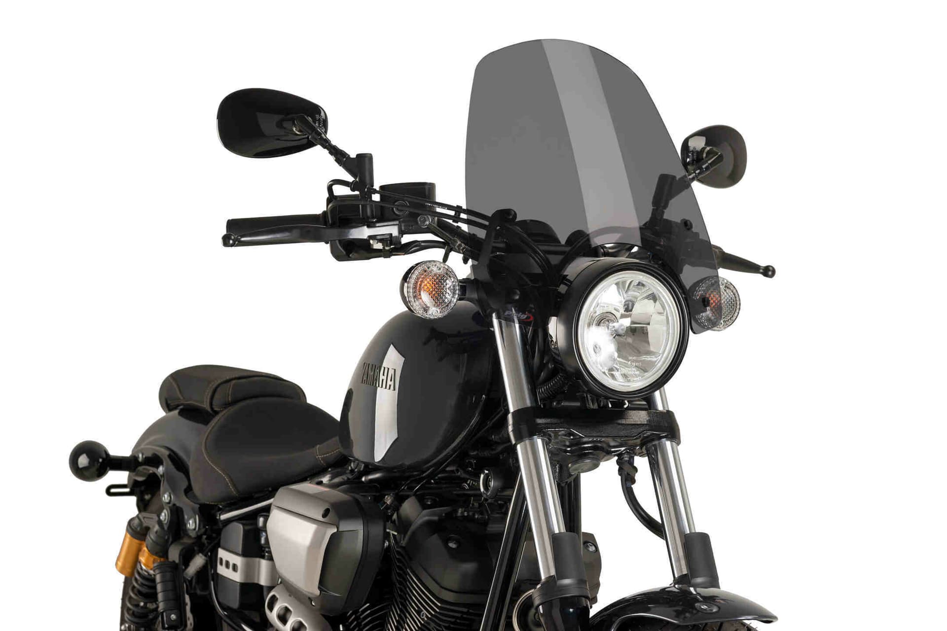 WINDSCREEN NAKED HEADLIGHT MOUNT SMOKE - Image 169